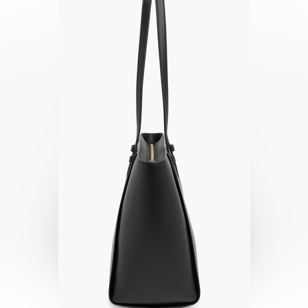 KATE SPADE BLACK LEATHER TOTE - Picture 5 of 5